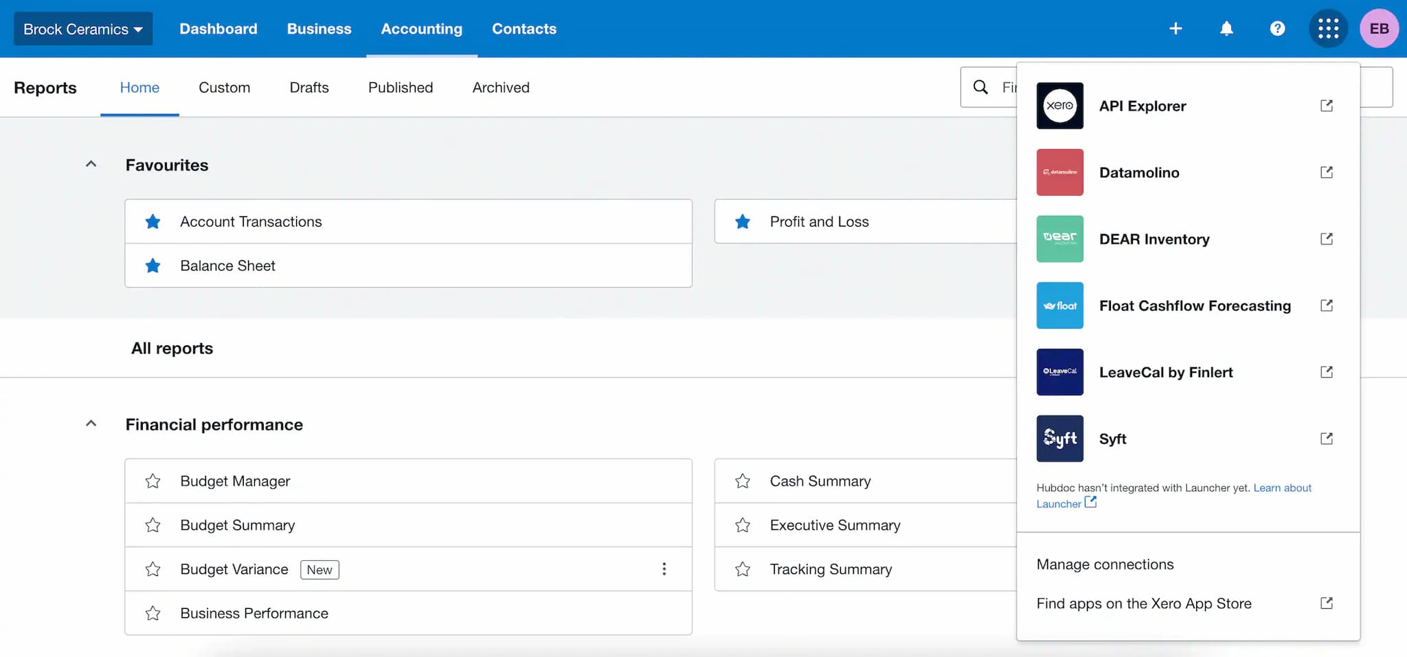 3. Xero - Best Accounting Software for Financial Services image