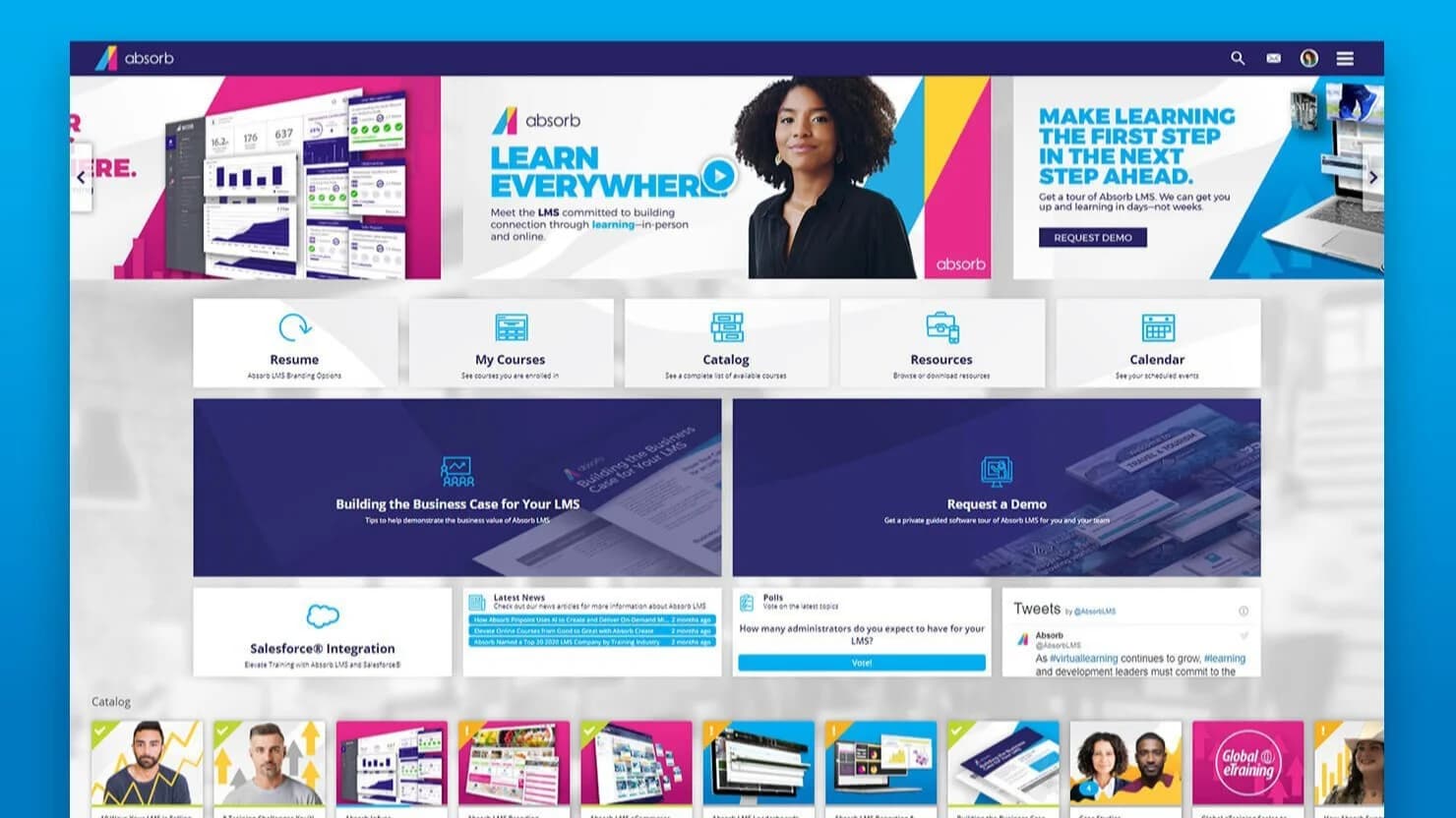 3. Absorb LMS - Best for Personalized Learning Paths image