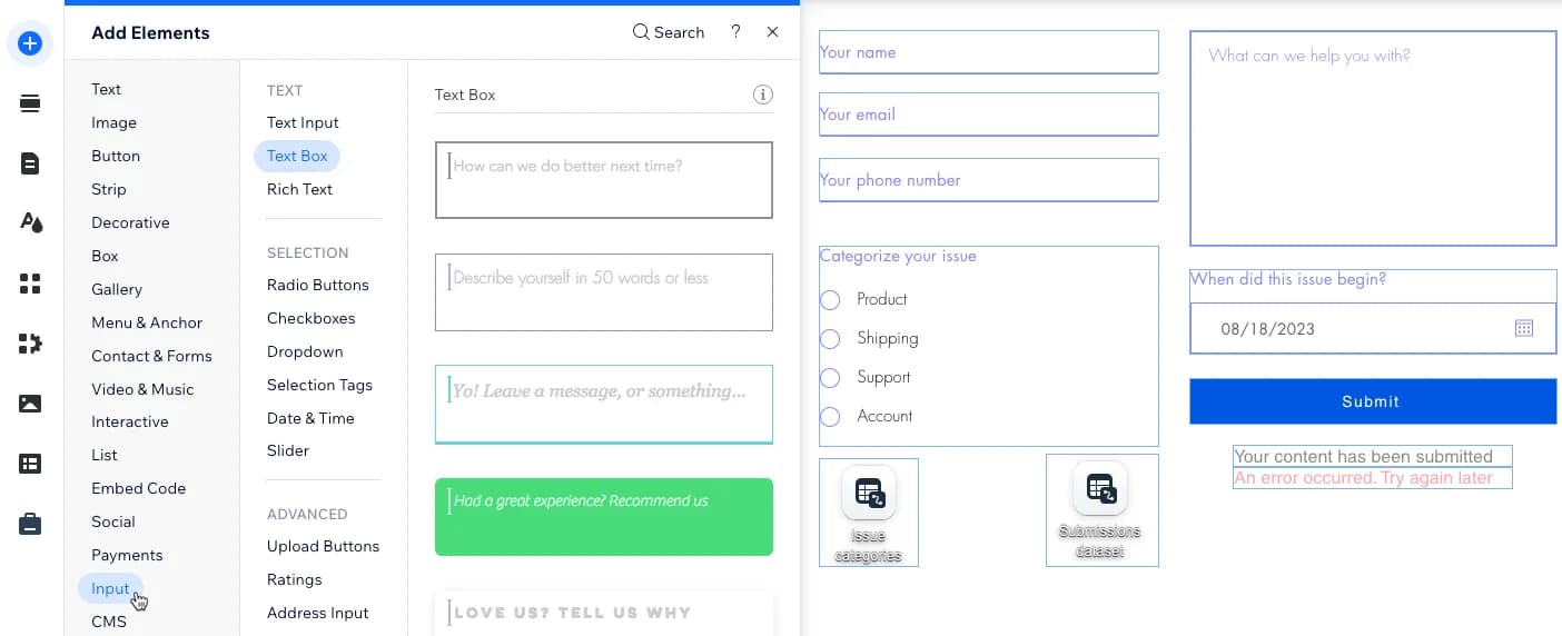 5. Wix Studio - Web Page Content Management System image