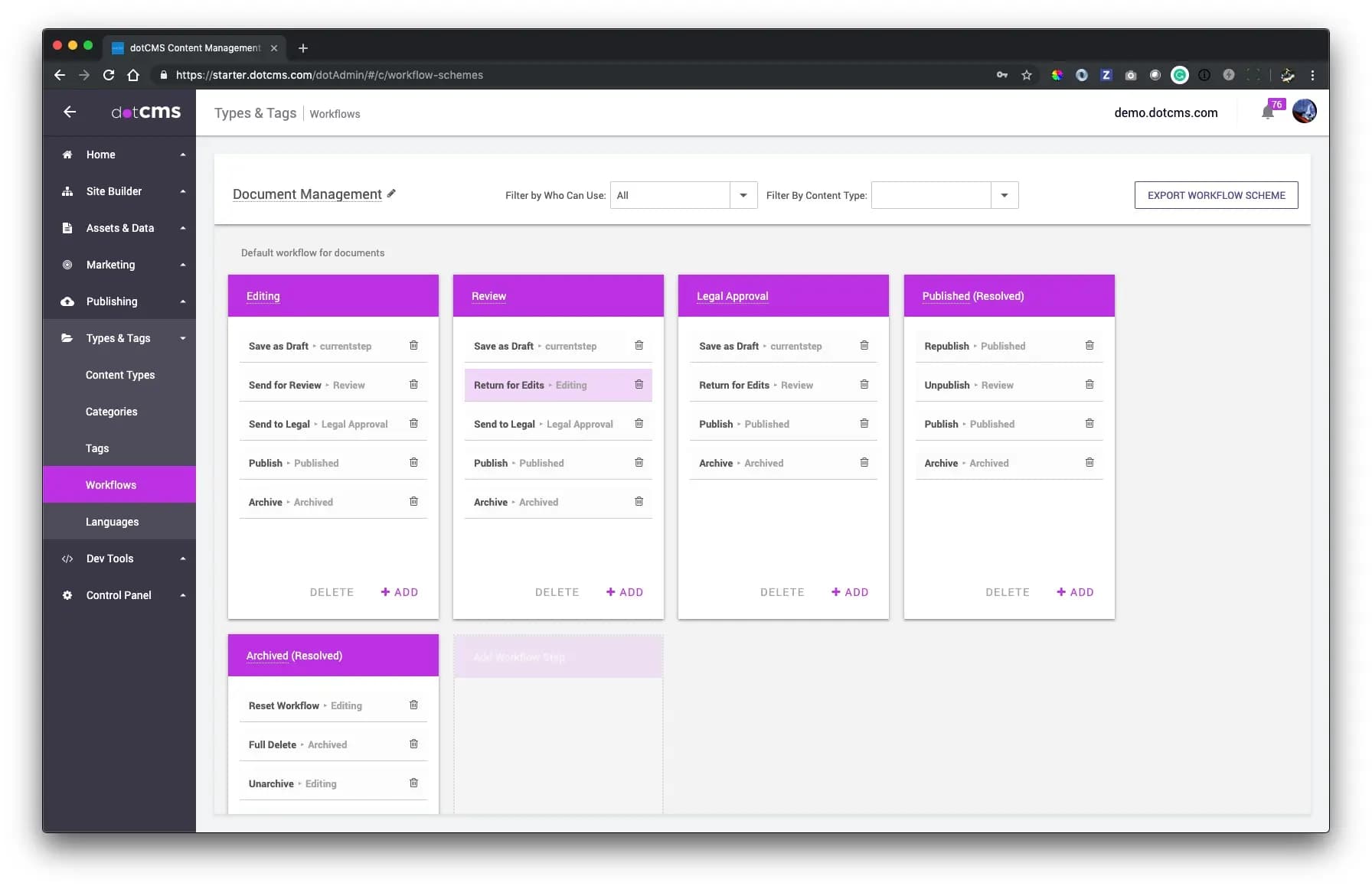 10. DotCMS - Best Website Content Management Software image