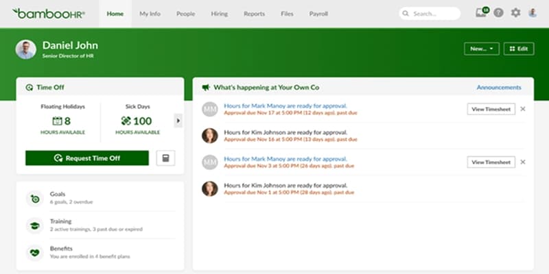 9. BambooHR image