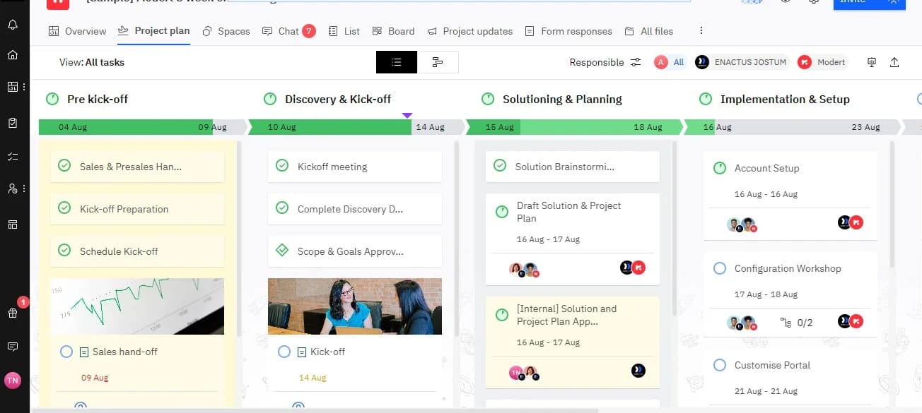 7. Rocketlane - Best for Collaborative Onboarding image