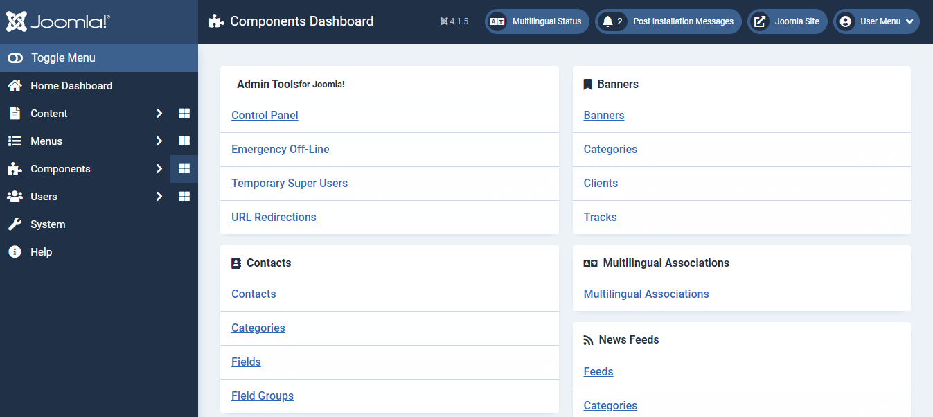 7. Joomla - Best Open-Source CMS for Customization image