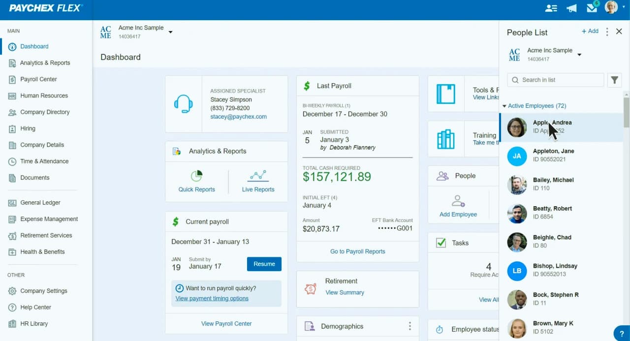 10. Paychex Flex image